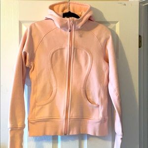 GUC Scuba hoodie in pink
